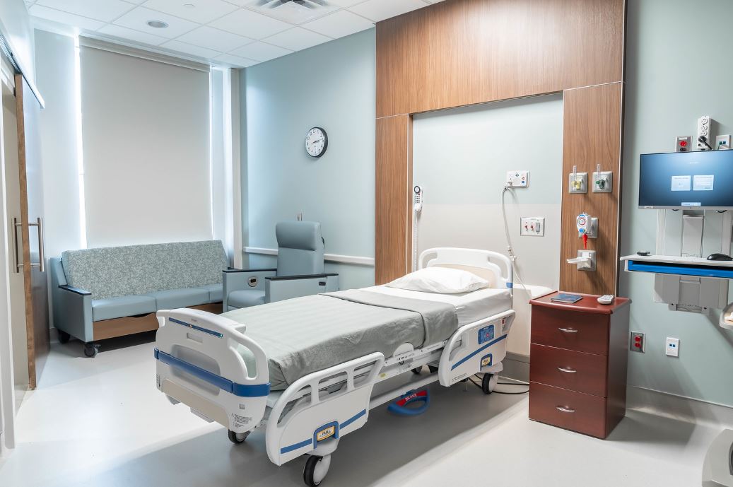 Southwell Medical Patient Room