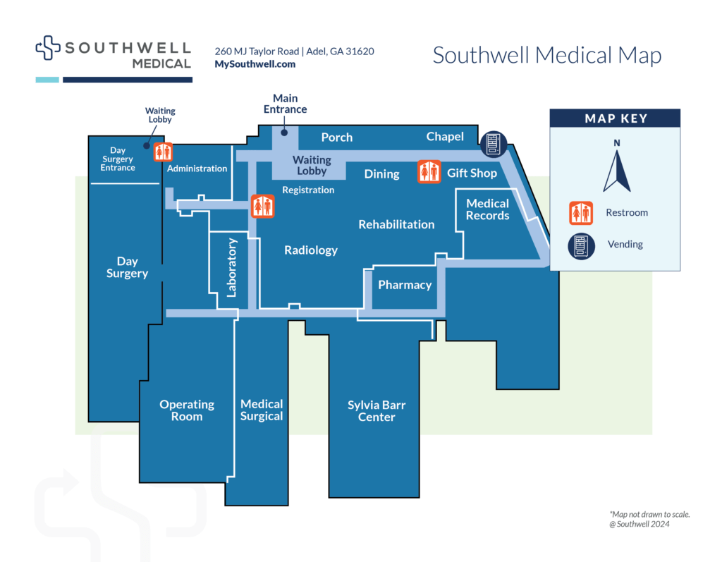 Medical Center Map